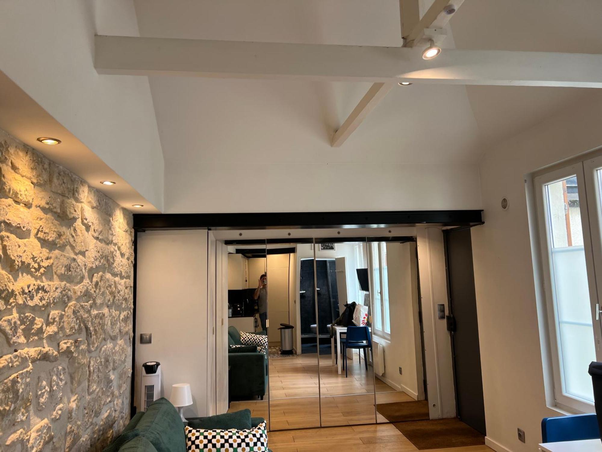 Appartement Atypique Aux Batignolles باريس المظهر الخارجي الصورة